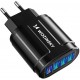 Wozinsky WWCUAB 48W 4x USB-A QC wall charger - black (universal)