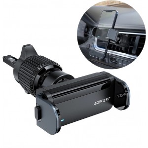 Acefast car automatic phone holder on the ventilation grille black (D9 black) (universal)