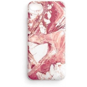 Wozinsky Marble TPU cover gel marble for Samsung Galaxy S22 + (S22 Plus) pink (universal)