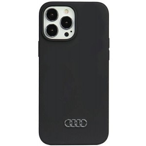 Audi Silicone Case iPhone 13 Pro Max 6.7" black/black hardcase AU-LSRIP13PM-Q3/D1-BK (universal)