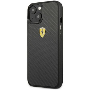 Ferrari FEHCP13SFCABK iPhone 13 mini 5.4" black/black hardcase On Track Real Carbon (universal)