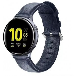 Producenttymczasowy Beline Watch universal smartwatch strap for 20mm Elegance watches navy blue/navy