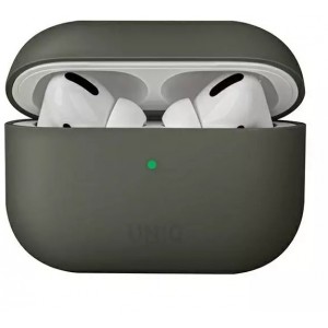 Uniq Protective case for UNIQ earphones case Lino for Apple AirPods Pro Silicone grey/grey moss