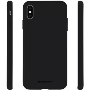 4Kom.pl Mercury Silicone Phone Case for iPhone 13 Pro black/black