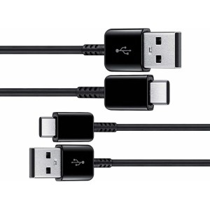 Samsung 2x Original Samsung USB type C cable EP-DG930MBEGWW 1.5m black