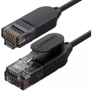 Кабель Ugreen UGREEN Ethernet патч-корд RJ45 Cat 6A UTP 1000 Мбит/с 2 м черный (70334)