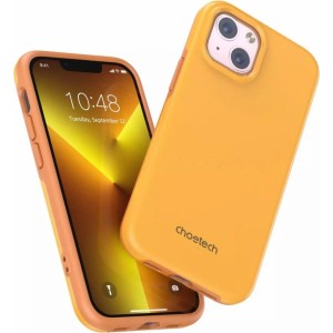 Choetech MFM Anti-drop case Made For MagSafe for iPhone 13 orange (PC0112-MFM-YE)