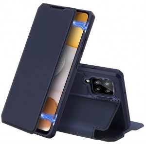 Dux Ducis Skin X holster cover with flip cover for Samsung Galaxy A42 5G blue