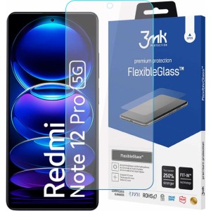 3MK Protective glass for Redmi Note 12 Pro/Pro - 3mk FlexibleGlass™