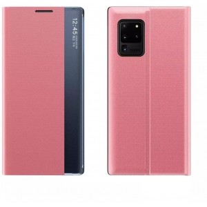 4Kom.pl New Sleep Case Flip cover with stand function for Samsung Galaxy A73 pink