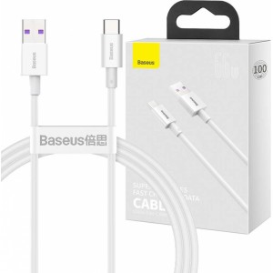 Baseus Superior Cable 1m USB to USB-C Type C 66W White