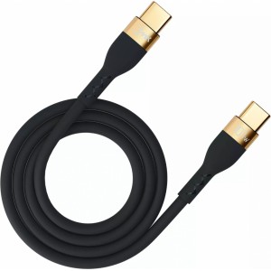 3MK Accessories - 3mk Hyper Silicone Cable C to C 2m 100w Black