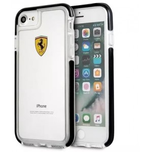 Ferrari Etui na telefon Ferrari Hardcase iPhone 7/8 SE 2020 / SE 2022 Shockproof transparent black