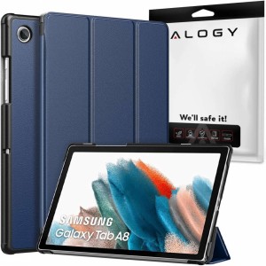 Alogy Book Cover for Samsung Galaxy Tab A8 2021 SM-X200/SM-X205 Navy