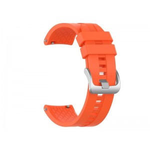Alogy Rubber Alogy soft band universal sport strap for smartwatch 22mm Orange