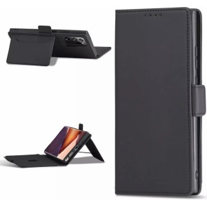 4Kom.pl Magnet Card Case case for Samsung Galaxy S22 Ultra Cover Card Wallet Stand black
