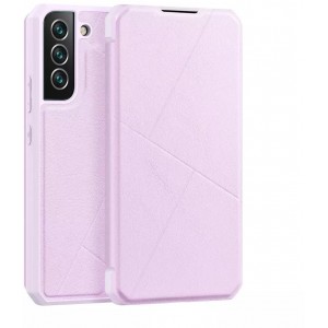 Dux Ducis Skin X holster cover with a flap for Samsung Galaxy S22 (S22 Plus) pink