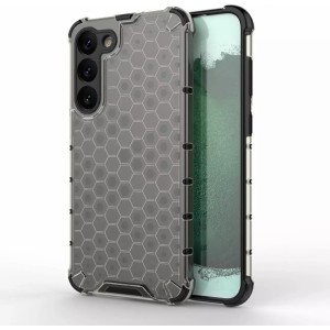 4Kom.pl Honeycomb case for Samsung Galaxy S23 Plus armored hybrid cover black