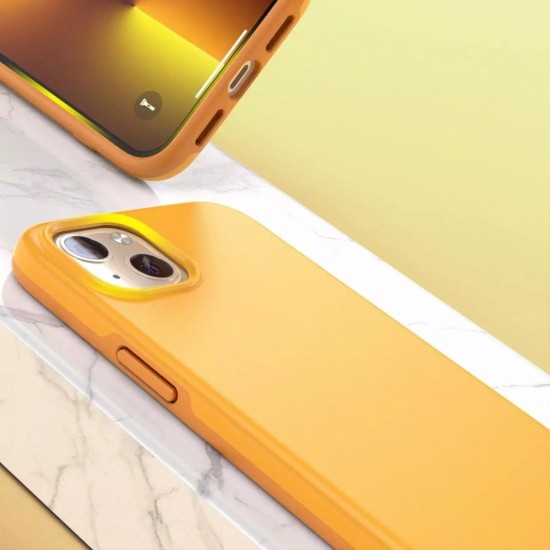 Choetech MFM Anti-drop case Made For MagSafe for iPhone 13 orange (PC0112-MFM-YE)