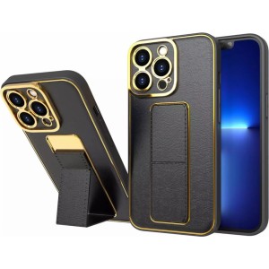 4Kom.pl New Kickstand Case case for iPhone 12 Pro with stand black