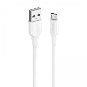 Vention USB 2.0 Male to Micro-B Male 2A 1m Vention CTIWF (white)