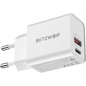 Blitzwolf Wall Charger Blitzwolf BW-S20, USB, USB-C, 20W (white)