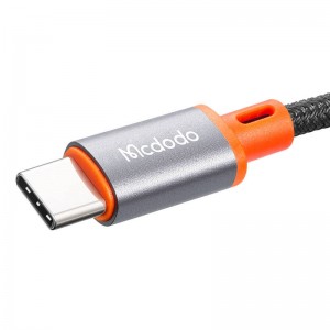 Mcdodo Cable Mcdodo CA-900 USB-C to 3.5mm AUX mini jack, 1.8m (black)