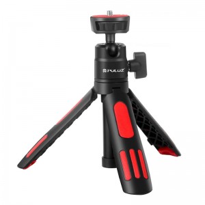 Puluz Selfie Stand Tripod PULUZ with Phone Clamp for Smartphones (Red)