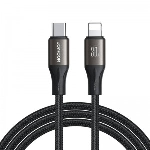 Joyroom Cable Joyroom Light-Speed USB-C to Lightning  SA25-CL3 , 30W , 1.2m (black)