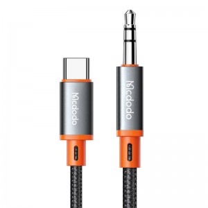 Mcdodo Cable Mcdodo CA-900 USB-C to 3.5mm AUX mini jack, 1.8m (black)