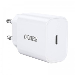 Choetech Mains charger Choetech Q5004 EU USB-C, 20W (white)