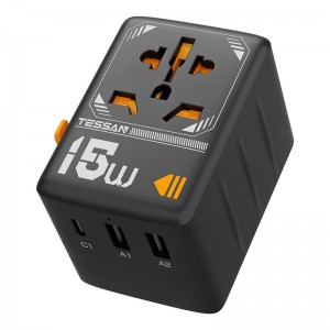 Tessan Travel adapter Tessan WTA-01