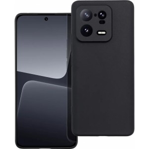 Riff Matt sērijas silikona maks priekš Huawei P60 / P60 Pro Black
