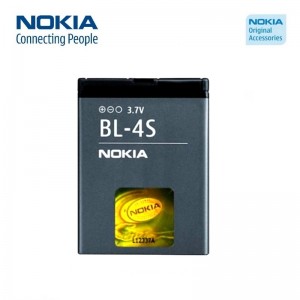 Nokia BL-4S Akumulators priekš Nokia X3-02 3600S 7610 Supernova 3710 fold Li-Ion 860mAh