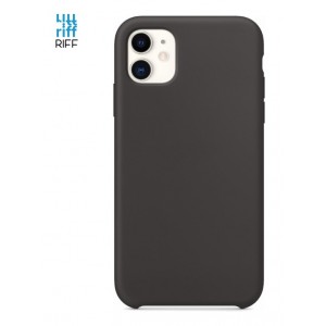 Riff Тонкий & Мягкий силиконовый чехол-крышка с мягкой подкладкой для Apple iPhone 11 Pro Carbon Gray Black