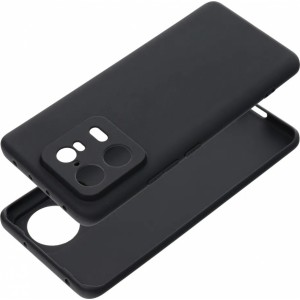 Riff Matt sērijas silikona maks priekš Huawei P60 / P60 Pro Black