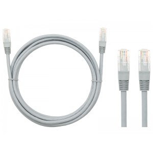 PRL Przyłącze PATCHCORD UTP  5,0m szary