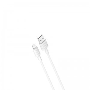 XO NB156 Lightning USB Datu un uzlādes Kabelis 1m