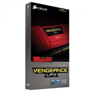 Corsair Memory PC DDR4 Vengeance LPX 8GB/2400 RED Оперативная память