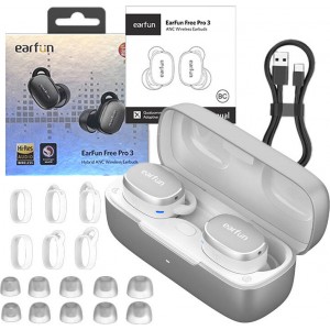 Earfun Earphones TWS EarFun Free Pro 3, ANC (white)