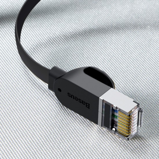 Baseus Cat 6 UTP Ethernet RJ45 Cable Flat 0,5m black