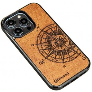 Bewood Wooden case for iPhone 14 Pro Bewood Traveler Merbau (universal)