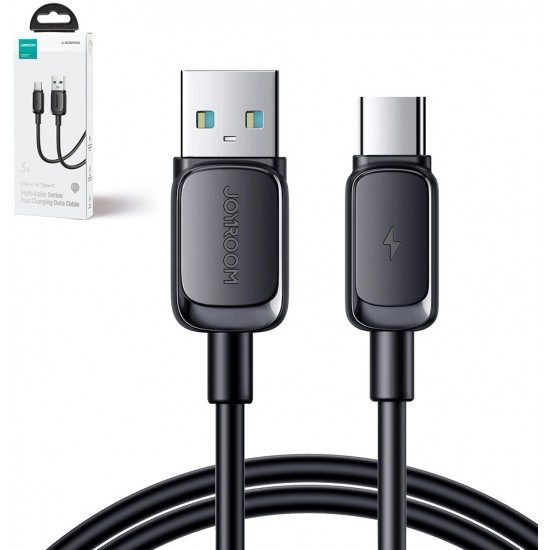 Joyroom USB cable - USB C 3A 1.2m Joyroom S-AC027A14 - black (universal)