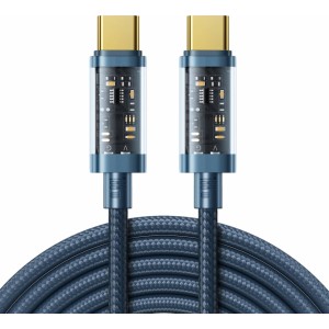 Joyroom cable USB Type-C - USB Type-C 100W 2m blue (S-CC100A20) (universal)