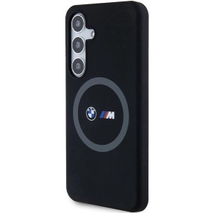 BMW M Silicone Printed Ring MagSafe case for Samsung Galaxy S24 - black (universal)