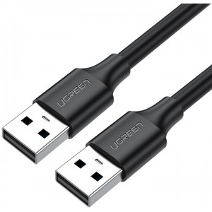 Ugreen USB cable - USB 2.0 480Mbps 1.5m black (US102) (universal)