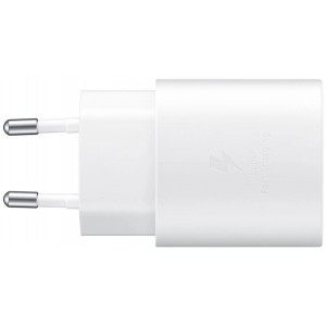 Samsung original wall charger Super Fast Charge 3.0 Power Delivery USB Type C 25W 3A white (EP-TA800NWEGEU) (universal)