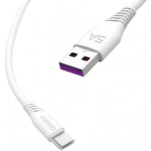 Dudao cable USB / USB Type C 5A cable 2m white (L2T 2m white) (universal)