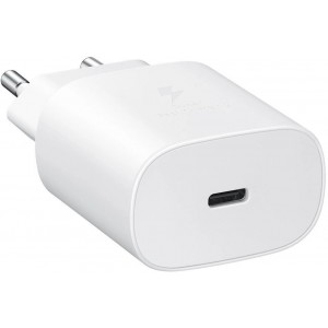 Samsung original wall charger Super Fast Charge 3.0 Power Delivery USB Type C 25W 3A white (EP-TA800NWEGEU) (universal)