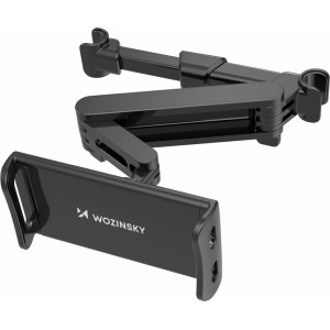 Wozinsky adjustable tablet or phone headrest holder black (WTHBK3) (universal)